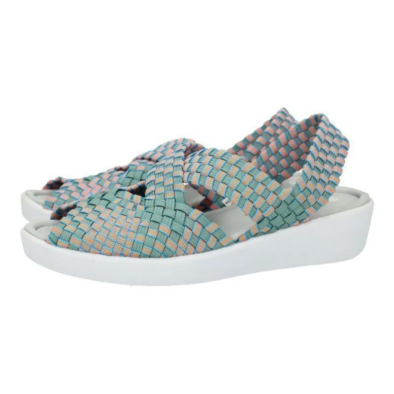 13410 Sandalias de lycra color MENTA