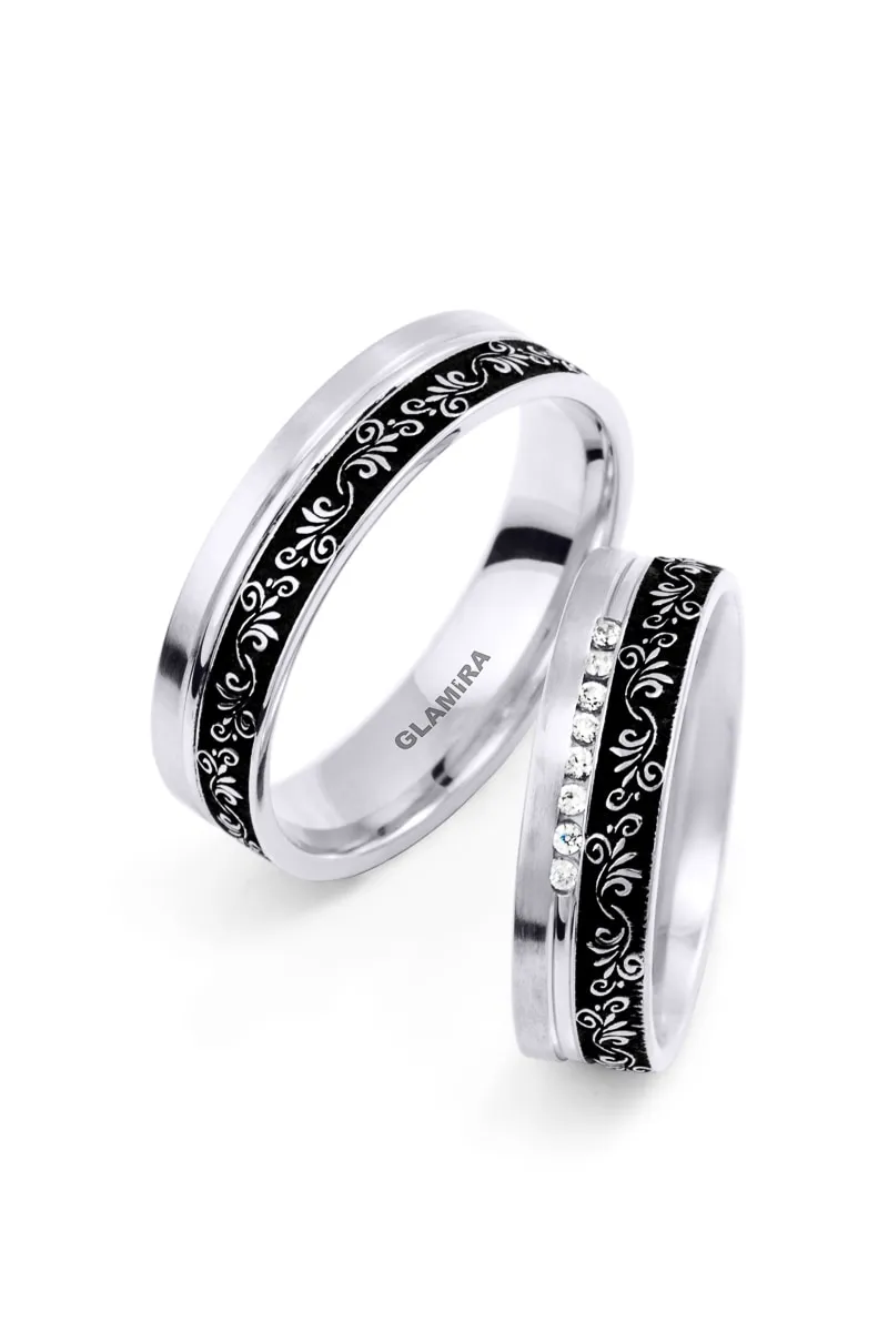 Anillo de boda Ornate Passion Basic