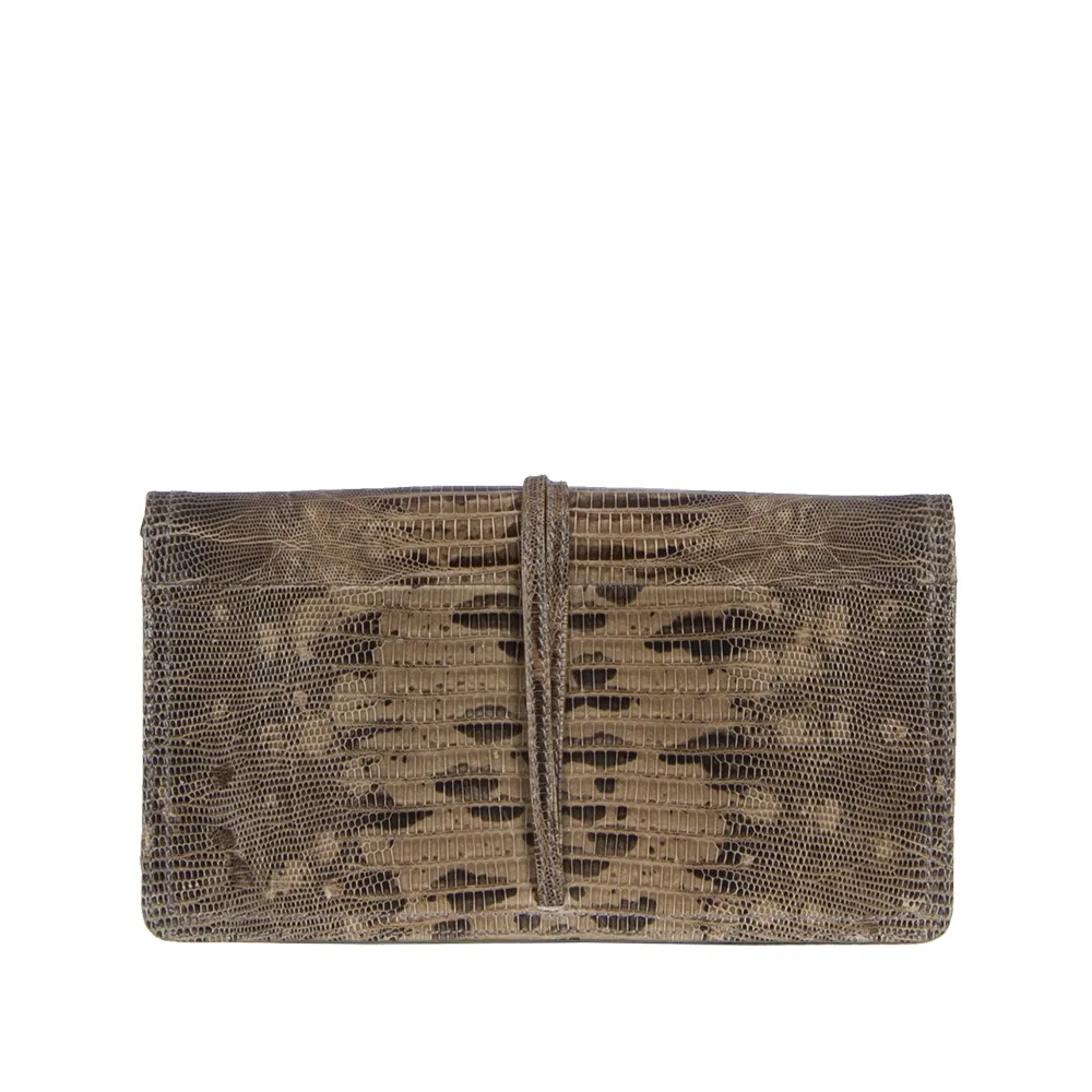 Bottega Veneta Clutch Lizard Antique