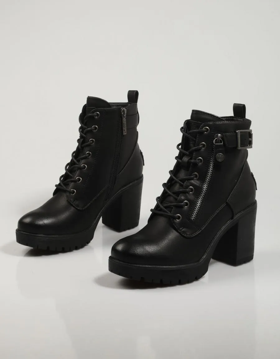  bottines REFRESH 72387 en Noir 80867