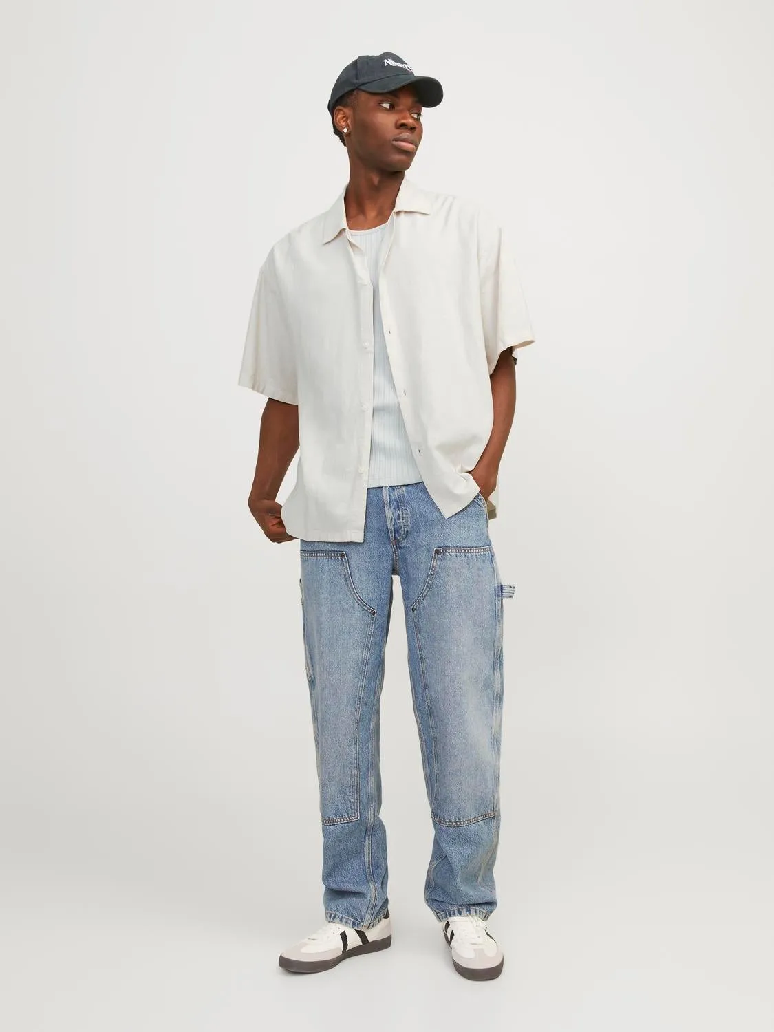 Camisa Corte wide | Gris claro | Jack & Jones®