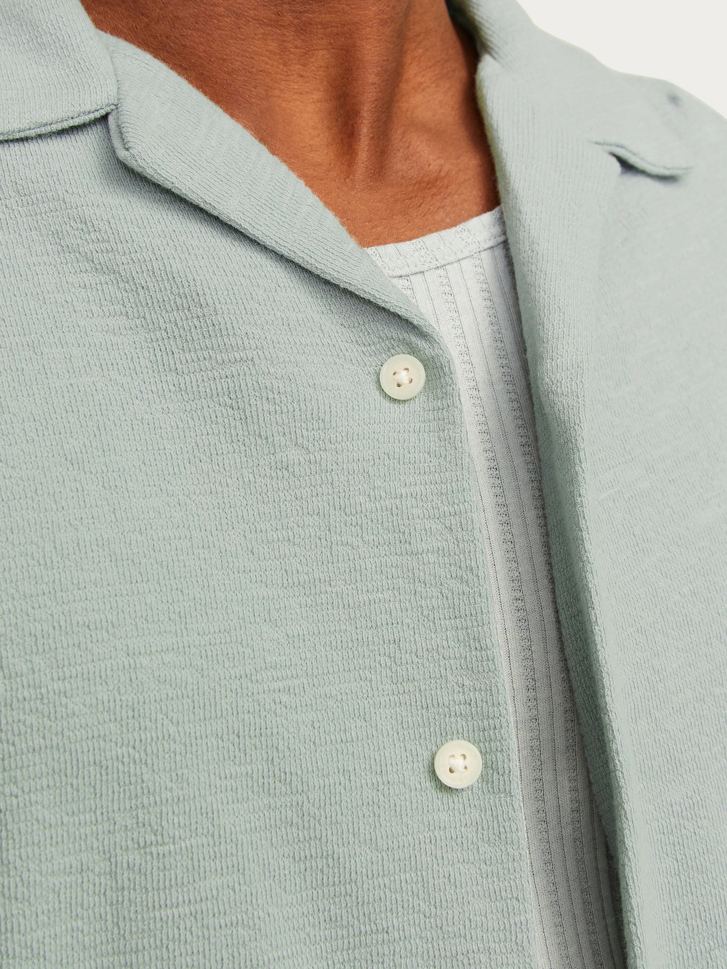 Camisa estilo resort Corte relaxed | Verde intermedio | Jack & Jones®