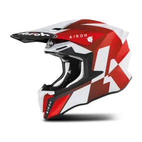 Casco de Cross Airoh Twist 2.0 Lift Rojo