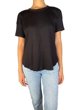 CHER Polera Rib Negra