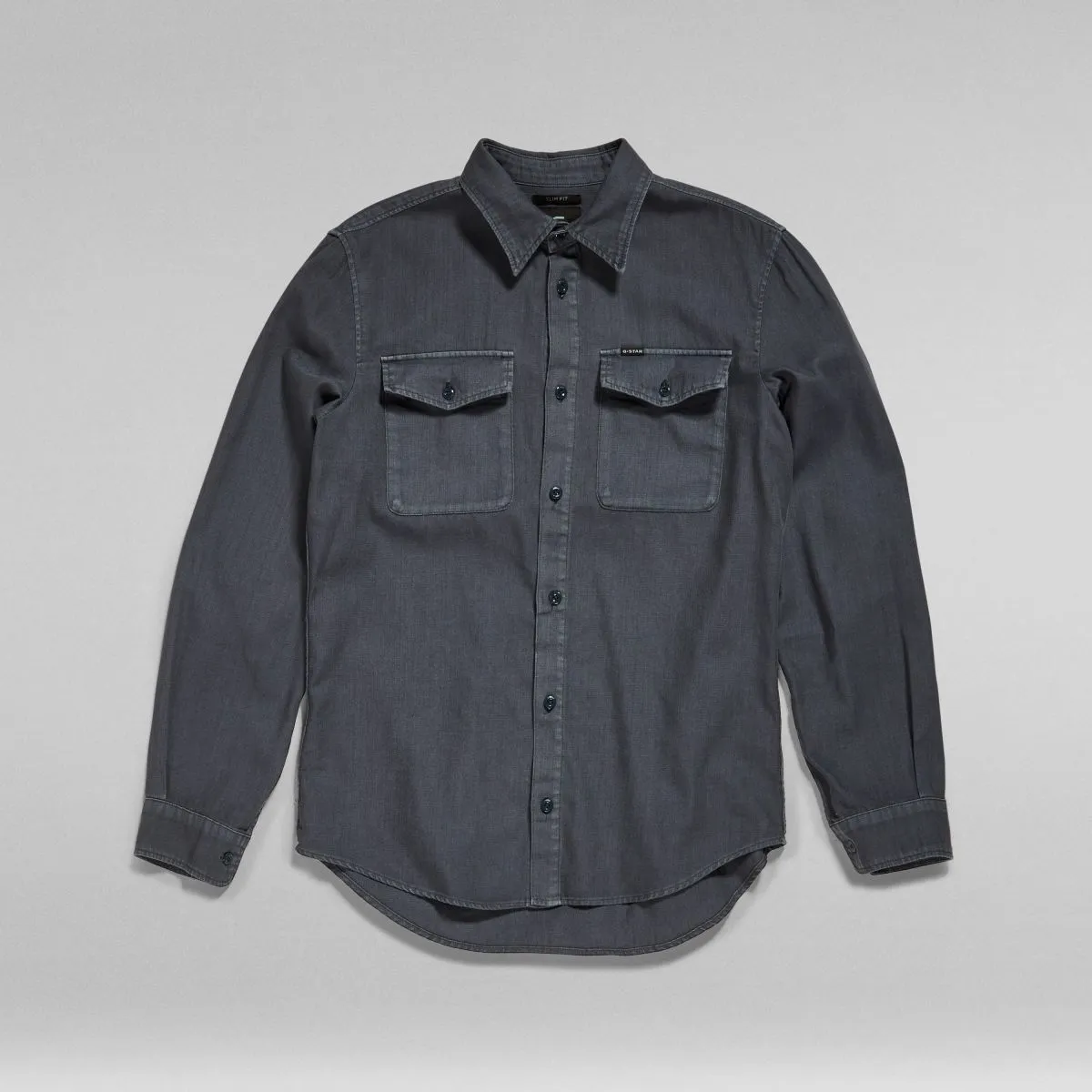 D20165 7647 MARINE SHIRT-D147 FANTEM BLUE