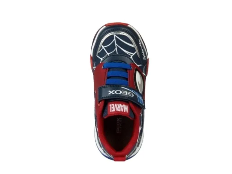 DEPORTIVO SPIDER-MAN CON LUCES BAYONYC GEOX EN COLOR AZUL J36FED