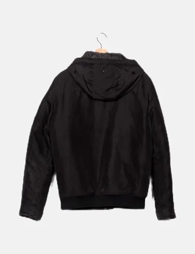 Jack & Jones Plumifero negro básico