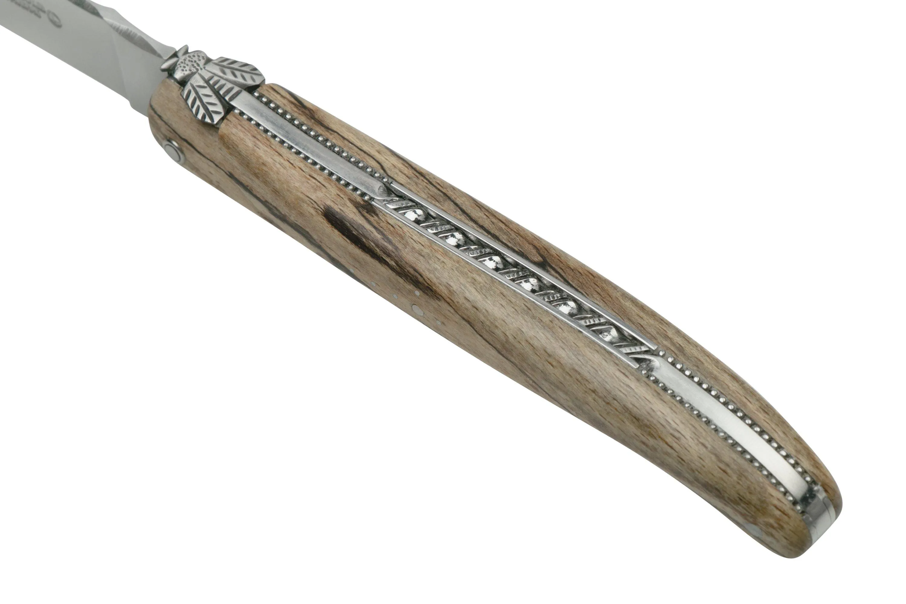 Laguiole en Aubrac Le Perlé 12 cm L0512WA6J3DB-2 Full Handle madera de haya