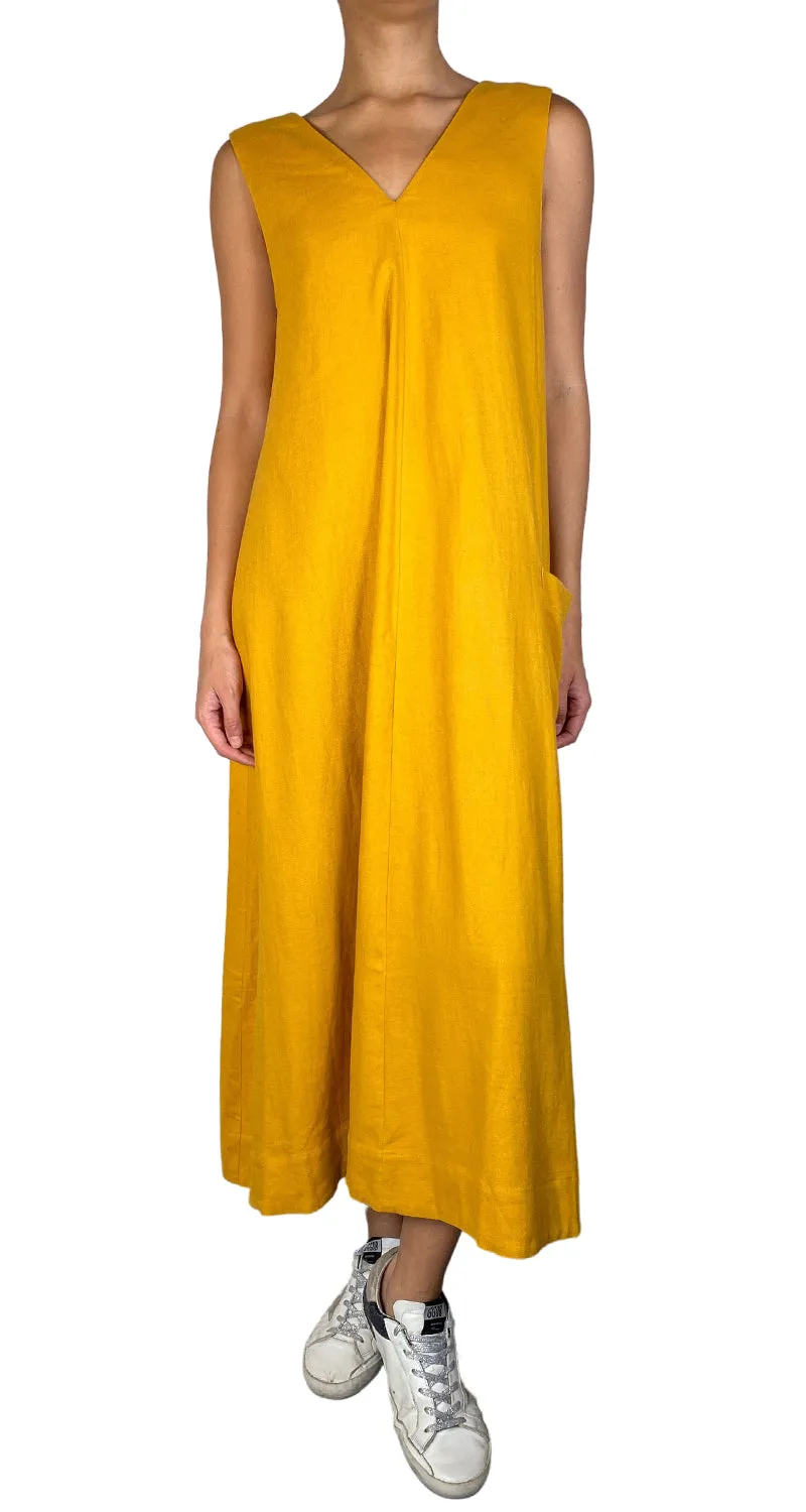 L'AUBE X SANTINO - Vestido Maxi Oversize @virginiademariaoficial