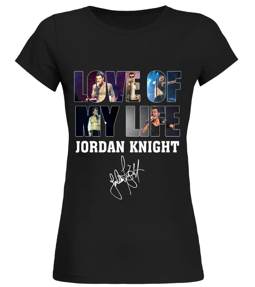 LOVE OF MY LIFE - JORDAN KNIGHT Camiseta cuello redondo Mujer