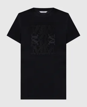 Max Mara Black t-shirt TAVERNA with lurex