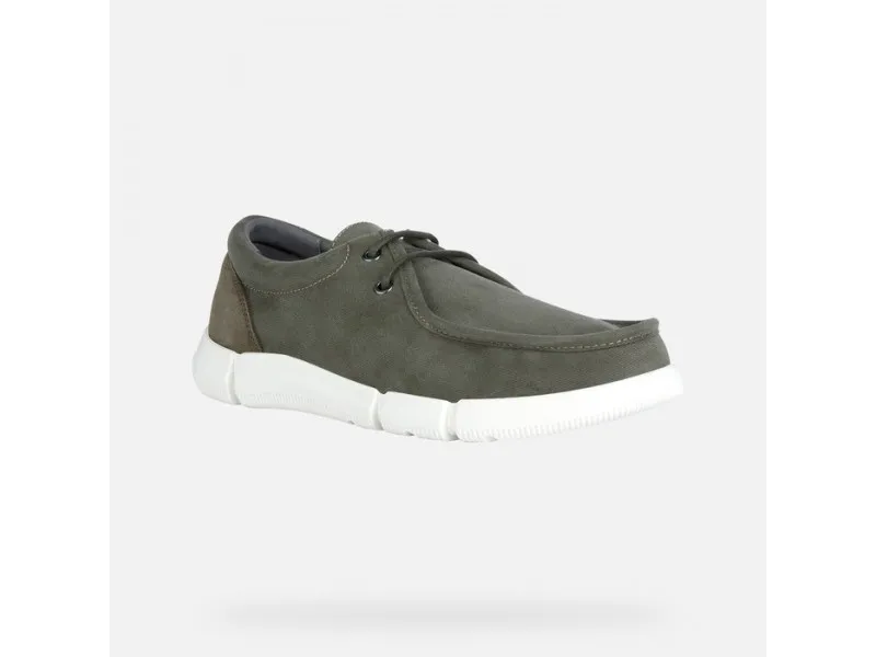 MOCASÍN U ADACTER U3546C GEOX EN COLOR AZUL, CAMEL O VERDE OLIVA