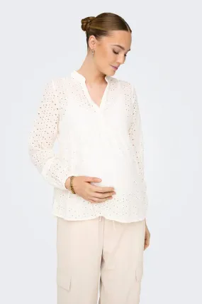 Only Maternity Blusa manga larga maternity