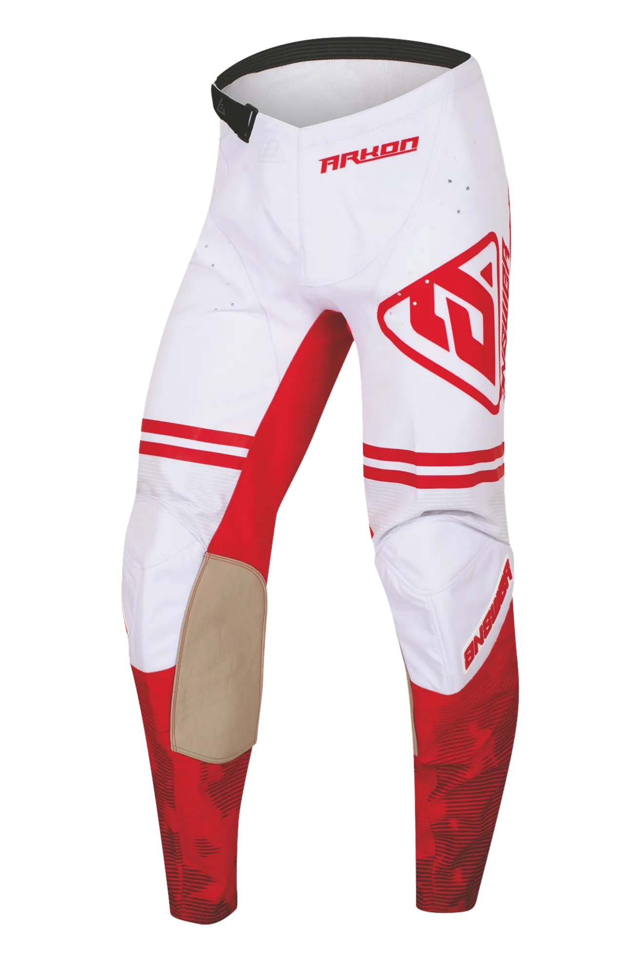 Pantalones de Cross ANSWER ARKON TRIALS Rojo-Blanco