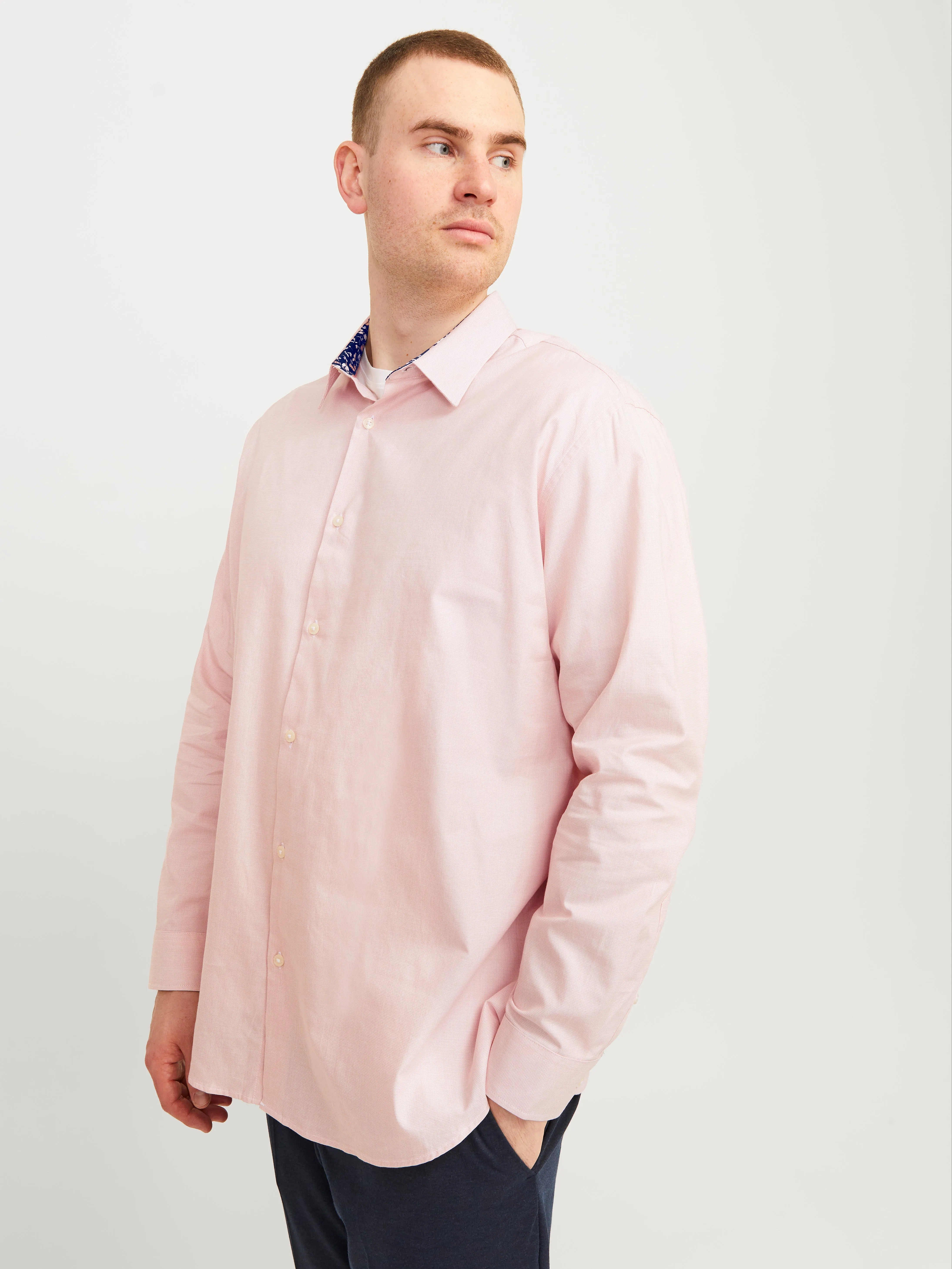 Plus Camisa Corte loose | Rosa claro | Jack & Jones®