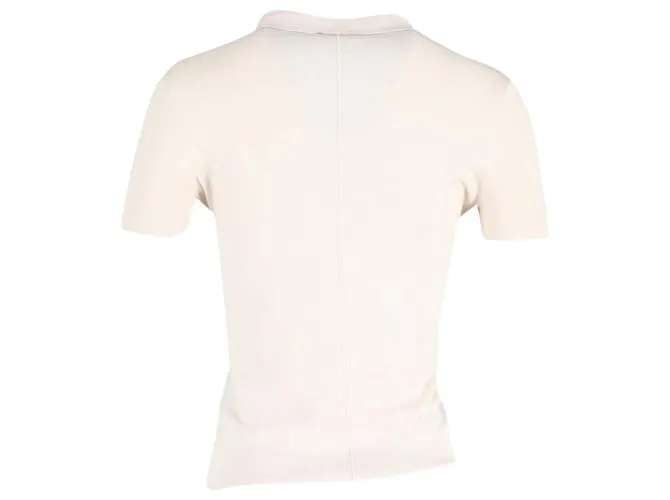 Polo Joseph de algodón color crema Blanco Crudo 