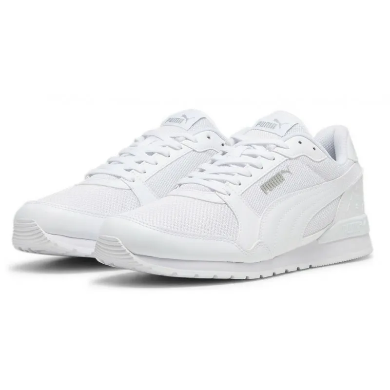 PUMA ST RUNNER V3 L SUPERLOGO BLANCO GRIS 396438 02