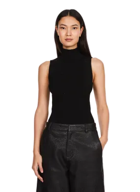 SAISON 1865 UMBER - Jersey recto con detalles de strass en negro
