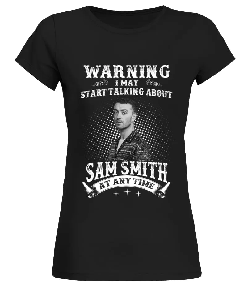 SAM SMITH AT ANY TIME Camiseta cuello redondo Mujer