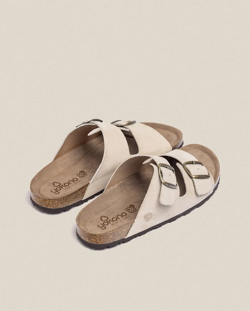 Sandalia plana Macam 150 beige
