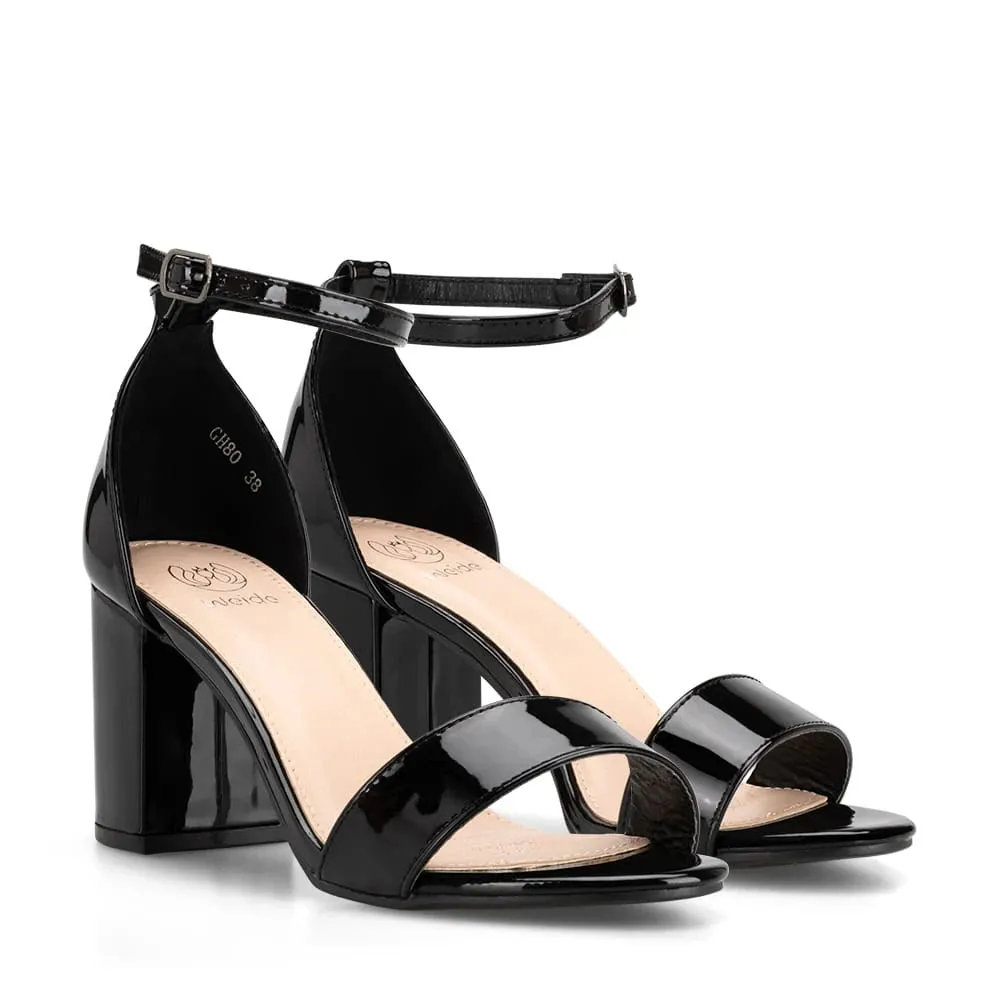 Sandalias Mujer Estela Negro Weide