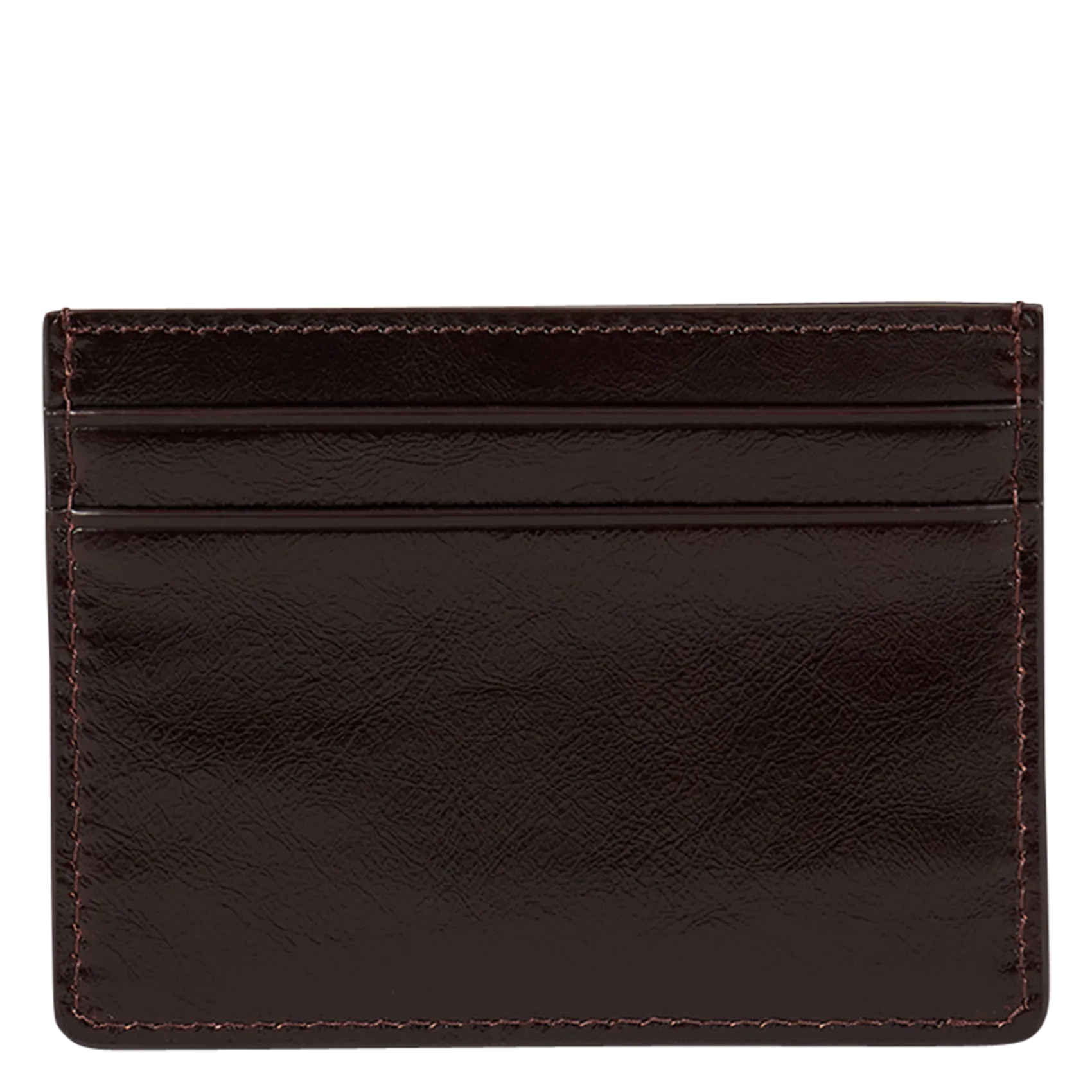 SANDRO - 100 piel, - 6 ranuras para tarjetas, - 1 bolsillo central, - Medidas: 10 x 7 cm. en rojo