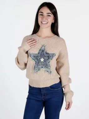 Solada Jersey de mujer con estrella.
