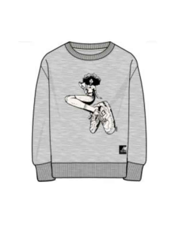 Sudadera New Balance Ath Art en Gris Unisex