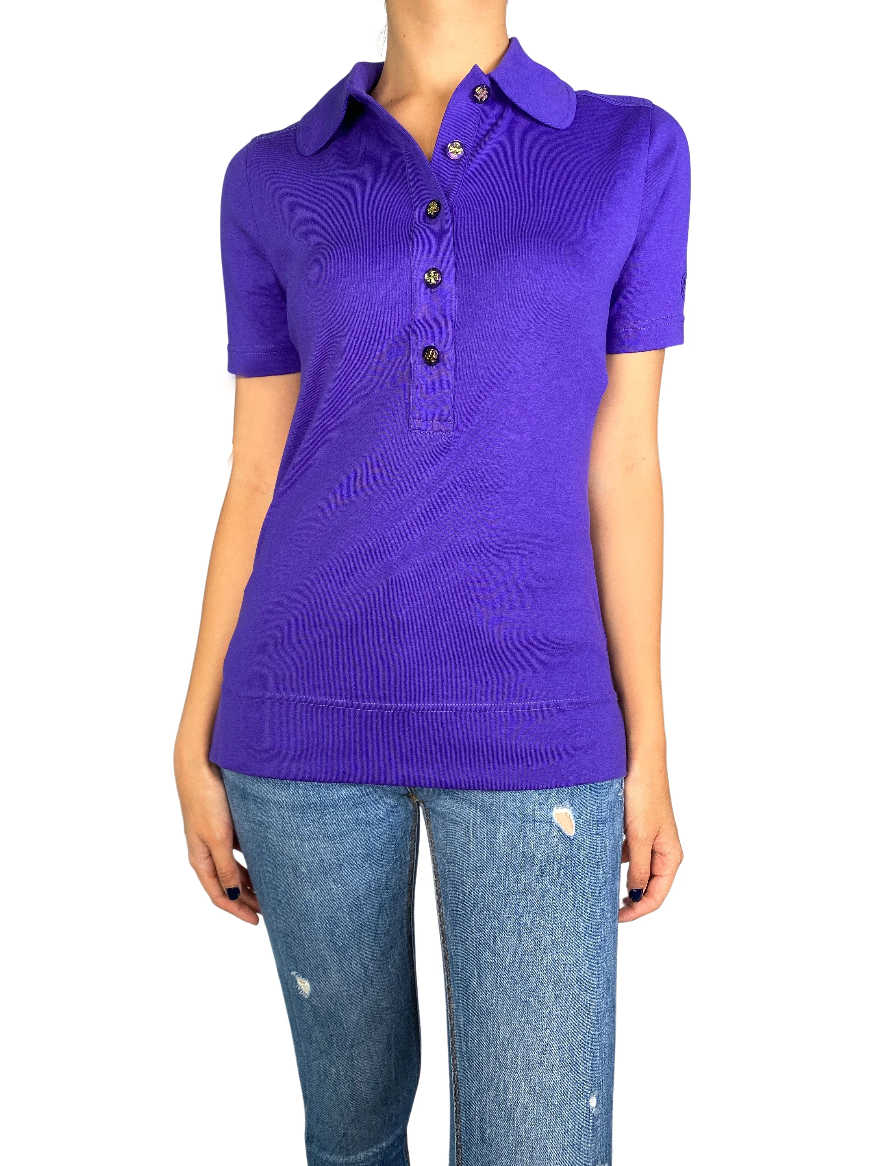 TORY BURCH Polera Morada