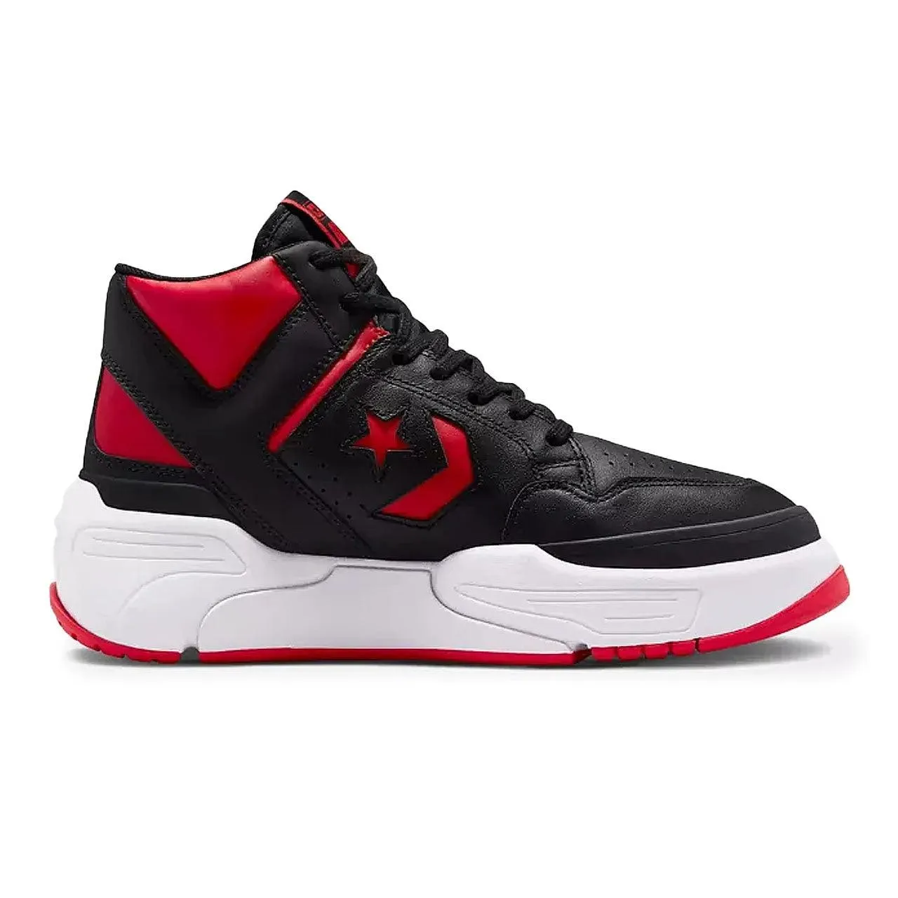 Zapatillas Converse Weapon Cx Colorblocked Leather Negro Rojo